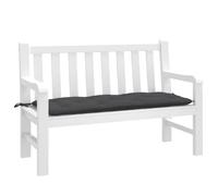 vidaXL Coussin de Banc de Jardin Anthracite mélangé 120x50x7 cm Tissu, Coussin, Coussin de Banc, Coussin de Jardin, Coussin d'extérieur