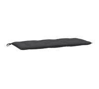 vidaXL Coussin de banc de jardin anthracite mélangé 120x50x7 cm Tissu