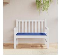 vidaXL Coussin de banc de jardin bleu royal 100x50x3 cm tissu oxford 314075