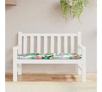 vidaXL Coussin Banc Carreaux 120x50x7