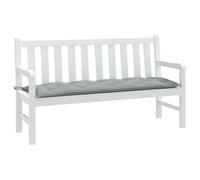 vidaXL Coussin de banc de jardin gris clair mélangé 150x50x7 cm tissu, coussin, coussin de banc, coussin de jardin, coussin 4002553