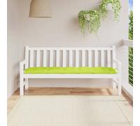 VidaXL Coussin de Banc de Jardin Vert