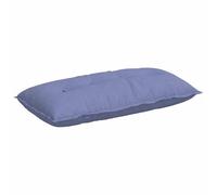 Vidaxl Coussin De Dos Bleu Denim 200 X 19 X 50 Cm Tissu