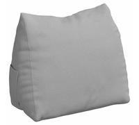 Vidaxl Coussin De Dos Gris Nuage 60 X 20 X 50 Cm Tissu