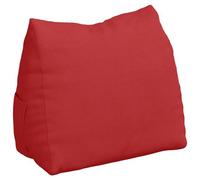 Vidaxl Coussin De Dos Rouge 60 X 20 X 50 Cm Tissu