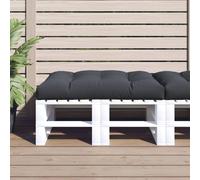 vidaXL Coussin de Palette Anthracite 120x80x12 cm Tissu