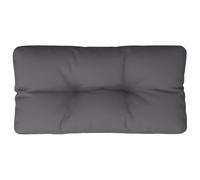 vidaXL Coussin de palette Anthracite 80x40x12 cm Tissu