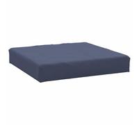 vidaXL Coussin de Palette Bleu Marine 60x60x9,5 cm Tissu Oxford, Coussin, Coussin de siège, Coussin de Repose-Pied, Coussin d'extérieur