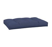 vidaXL Coussin de Palette, Galettes de Chaise, Coussins de Siège, Décoration de Canapé Jardin Terrasse Patio Extérieur, Bleu Marine Tissu