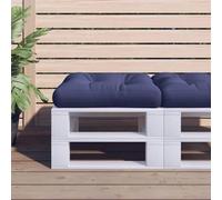 Vidaxl Coussin De Palette, Galettes De Chaise, Coussins De Siège, Décoration De Canapé Jardin Terrasse Patio Extérieur, Bleu 377823 Multicolore