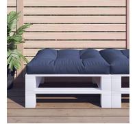 vidaXL Coussin de Palette, Galettes de Chaise, Coussins de Siège, Décoration de Canapé Jardin Terrasse Patio Extérieur, Bleu 377897