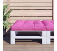 vidaXL Coussin de palette rose 70x70x12 cm tissu 360489