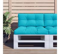 vidaXL Coussin de palette - Turquoise