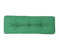 vidaXL Coussin de Palette Vert 120x40x12 cm Tissu