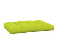 vidaXL Coussin de Palette Vert Vif 120x80x12 cm Tissu