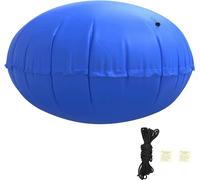 vidaXL Coussin de piscine d'hiver bleu Ø 310 x 180 cm PVC