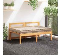 vidaXL Palette Beige - 120 x 80 x 10 cm