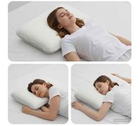 VIDAXL Coussin de sommeil mémoire blanc 60 x 40 x 10 cm - ergonomique et rafraîchissant