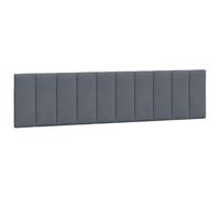 vidaXL Coussin de Tête de Lit, Oreiller de Tête de Lit avec Bandes Auto-agrippantes, Coussin Rembourré Chambre à Coucher, 374690