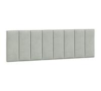 vidaXL Coussin de Tête de Lit, Oreiller de Tête de Lit avec Bandes Auto-agrippantes, Coussin Rembourré Chambre à Coucher, 374675