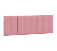 vidaXL Coussin de Tête de Lit, Oreiller de Tête de Lit avec Bandes Auto-agrippantes, Coussin Rembourré Chambre à Coucher, 374674