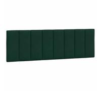vidaXL Coussin de Tête de Lit, Oreiller de Tête de Lit avec Bandes Auto-agrippantes, Coussin Rembourré Chambre à Coucher, 374678 Vert G