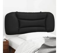 vidaXL Coussin de tête de lit Hvar noir 100 cm similicuir