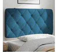 vidaXL Coussin de Tête de Lit, Oreiller de Tête de Lit avec Bandes Auto-agrippantes, Coussin Rembourré Chambre à Coucher, 374718