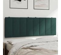 vidaXL Coussin de Tête de Lit, Oreiller de Tête de Lit avec Bandes Auto-agrippantes, Coussin Rembourré Chambre à Coucher, 374672 Vert G