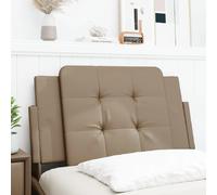 vidaXL Coussin de tête de lit Zadar cappuccino 80 cm similicuir