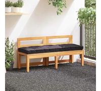 Ensembles de bancs, canapés et tables de jardin gris 2 pieces