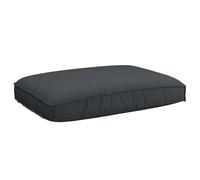 vidaXL Coussin Palette Siège Noir 120x80x12 cm
