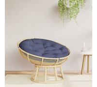 Vidaxl Coussin Rond Bleu Marine Ø 100x11 Cm Tissu Oxford