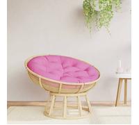 vidaXL Coussin Rond, Galette de Chaise Antidérapante, Coussin Rembourré, Décoration Jardin Terrasse Patio Extérieur, Rose Ø 361982
