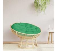 Coussin Rond, Galette de Chaise Antidérapante, Coussin Rembourré, Décoration Jardin Terrasse Patio Extérieur, Vert Ø 100 x11 cm Tissu Oxford