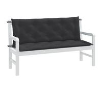 VidaXL Coussins de banc - Anthracite
