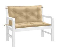 vidaXL Lot de 2 Coussins de Banc de Jardin, Oreillers de Balcon, Coussins de Sièges Patio Jardinage Terrasse Extérieur, 4002589