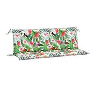 vidaXL Coussins de Banc de Jardin Lot de 2 Multicolore 150x50x7 cm, Coussin, Coussin de Banc, Coussin de Jardin, Coussin d'extérieur, Coussin de siège