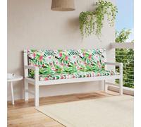vidaXL Coussins de Banc de Jardin Lot de 2 Multicolore 150x50x7 cm, Coussin, Coussin de Banc, Coussin de Jardin, Coussin d'extérieur, Coussin de siège