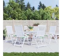 vidaXL Coussins de Chaise 6 pcs Multicolore 50 x 50 x 4 cm, Jardin et Terrasse, Coussin Moderne, Tapis de Chaise Chic, Extérieur, Coussin de Printemps, Confort, Maison
