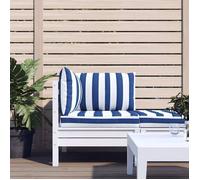 vidaXL Coussins de Palette Rayures 60x60 cm Lot de 3