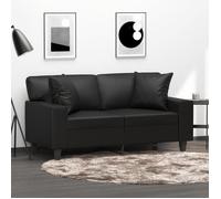 VidaXL Oreillers Noir
