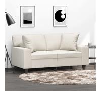 vidaXL Coussins décoratifs Crème - 40x40 cm
