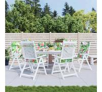 vidaXL Coussins dossier haut lot de 6 - Multicolore