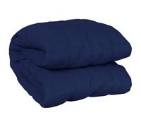 vidaXL Couverture Bleue 150x200 cm 11 kg Tissu, Couverture Lestée pour l'Anxiété