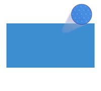 vidaXL Couverture de piscine 600x300 cm - Bleu