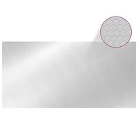 vidaXL Couverture de piscine argentée 549x274 cm PE
