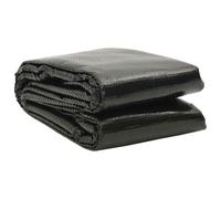 vidaXL Couverture de Piscine Bâche de Piscine Housse de Protection de Piscine Imperméable Extérieur Rectangulaire Noir 450x220 cm PE