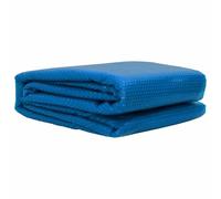 vidaXL Couverture de Piscine Solaire de Haute qualité Carré PE Bleu