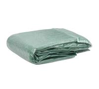 vidaXL Couverture de Remplacement de Serre Housse de Rechange de Serre Filet d'Ombrage Tissu pour Maison de Plantes (18 m²) 300x600x200 cm Vert